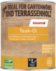 Teak-Öl 750 ml im Angebot bei toom Baumarkt in Frankfurt Teak-Öl 750 ml Angebote von toom bei toom Baumarkt Frankfurt für 12,99 €