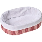 dm-drogerie markt - Brotkorb oval, pflaume gestreift (30x20x8 cm) Angebot im Prospekt Brotkorb oval, pflaume gestreift (30x20x8 cm) bei dm-drogerie markt im Prospekt "" für 8,95 €