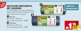 Recycling-Müllbeutel mit Zugband 60 Liter Angebote von Gut & Günstig bei Marktkauf Waiblingen für 1,79 €