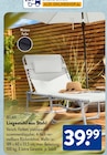 Liegestuhl aus Stahl von BELAVI für 39,99 € bei ALDI SÜD im Angebot Liegestuhl aus Stahl von BELAVI im aktuellen ALDI SÜD Prospekt