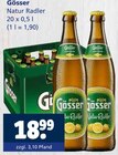 Natur Radler im Angebot bei Getränkewelt in Duisburg Natur Radler Angebote von Gösser bei Getränkewelt Duisburg für 18,99 €