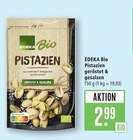Pistazien geröstet & gesalzen im Angebot bei Marktkauf in Heilbronn Pistazien geröstet & gesalzen Angebote von EDEKA Bio bei Marktkauf Heilbronn für 2,99 €