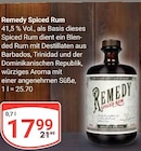 Aktuelles Remedy Spiced Rum Angebot bei GLOBUS in Offenbach (Main) ab 17,99 €