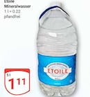 Aktuelles Mineralwasser Angebot bei GLOBUS in Duisburg ab 1,11 €