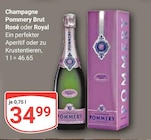Brut Rosé im Angebot bei GLOBUS in Bruchsal Brut Rosé Angebote von Pommery bei GLOBUS Bruchsal für 34,99 €