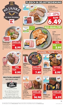 Rindfleisch im Kaufland Prospekt "Aktuelle Angebote" mit 44 Seiten (Frankfurt (Main))