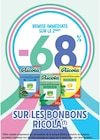 Promo -68% de remise immédiate sur le 2ème sur les bonbons ricola à  dans le catalogue Intermarché à Aix-les-Bains