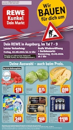 REWE Prospekt "Dein Markt" für Augsburg, 30 Seiten, 29.07.2024 - 03.08.2024