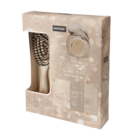 Promo Coffret soin cheveux avec brosse et serviette à 5,99 € dans le catalogue Stokomani à Vendenheim