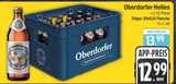 Aktuelle Bier Angebote bei EDEKA in Straubing Aktuelles Oberdorfer Helles Angebot bei EDEKA in Straubing ab 12,99 €