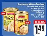 Aktuelles Mildessa Sauerkraut Angebot bei E center in Dresden ab 1,49 €