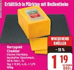 Cheddar von Kerrygold für 1,19 € bei EDEKA im Angebot Cheddar von Kerrygold im aktuellen EDEKA Prospekt