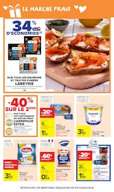 Promos Saumon Fumé dans le catalogue "CARREFOUR MARKET" de Carrefour Market Saumon Fumé en promo dans le catalogue Carrefour Market à la page 42