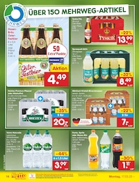 Mineralwasser Angebot im aktuellen Netto Marken-Discount Prospekt auf Seite 24