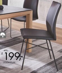 Leder-Stuhl bei XXXLutz Möbelhäuser in Essen Leder-Stuhl im Angebot bei XXXLutz Möbelhäuser Essen für 199,00 €