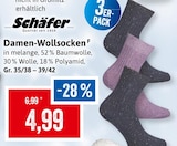 Damen-Wollsocken Angebote von Schäfer bei Kaufhaus Stolz Stralsund für 4,99 €