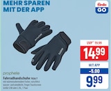 Aktuelle Fahrradbekleidung Angebote bei famila Nordost in Lübeck Aktuelles prophete Fahrradhandschuhe Angebot bei famila Nordost in Lübeck ab 9,99 €