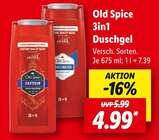 3in1 Duschgel Angebote von Old Spice bei Lidl Flensburg für 4,99 €