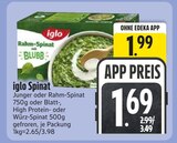 Spinat im Angebot bei EDEKA in Ravensburg Spinat Angebote von iglo bei EDEKA Ravensburg für 1,69 €