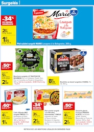 Offre Boulettes de viande surgelées dans le catalogue Carrefour du moment à la page 42