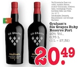 Six Grapes Ruby Reserve Port im Angebot bei E center in Oberursel Six Grapes Ruby Reserve Port Angebote von Graham's bei E center Oberursel für 20,49 €