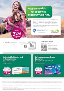 Aktueller mea - meine apotheke Prospekt "Unsere Oktober-Angebote" Seite 1 von 4 Seiten