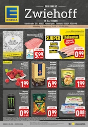 Lebensmittel im EDEKA Prospekt in Hattingen Aktueller EDEKA Prospekt mit Lebensmittel, "Aktuelle Angebote", Seite 1