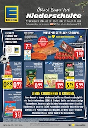 Supermarkt Prospekt von EDEKA Schloß Holte-Stukenbrock EDEKA Prospekt: "Aktuelle Angebote", 24 Seiten, 06.07.2026 - 11.07.2026