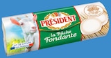 Bûche de chèvre fondante - PRÉSIDENT en promo chez Intermarché Super Bûche de chèvre fondante - PRÉSIDENT dans le catalogue Intermarché Super