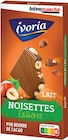 Tablette Chocolat Lait Noisettes Entières - IVORIA en promo chez Intermarché Hyper Tablette Chocolat Lait Noisettes Entières - IVORIA dans le catalogue Intermarché Hyper