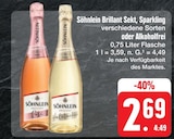 Brillant Sekt, Sparkling verschiedene Sorten oder Alkoholfrei bei E center im Suhl Prospekt für 2,69 €