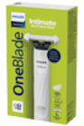 Elektrorasierer Oneblade Intimate Angebote von Philips bei Müller Saarbrücken für 24,99 €