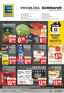 Bier im EDEKA Prospekt "Aktuelle Angebote" mit 24 Seiten (Detmold)