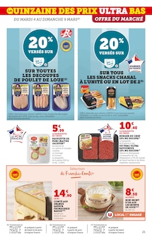 Promo Comté dans le catalogue Super U du moment à la page 21