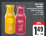 Smoothie von All in Fruits im aktuellen EDEKA Prospekt für 1,49 €