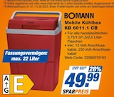 Aktuelle Kühlbox Angebote bei expert in Darmstadt Aktuelles Mobile Kühlbox KB 6011.1 CB Angebot bei expert in Darmstadt ab 49,99 €