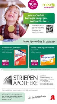 Aktueller mea - meine apotheke Prospekt "Unsere Dezember-Angebote" Seite 1 von 4 Seiten für Hamburg