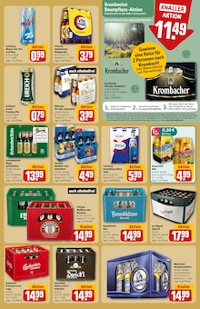 Krombacher im aktuellen REWE Prospekt (Heidelberg) Krombacher im REWE Prospekt "Dein Markt" mit 32 Seiten (Heidelberg)
