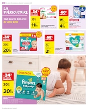 Pampers Angebote im Prospekt "PLATS D’HIVER" von Carrefour Market auf Seite 52