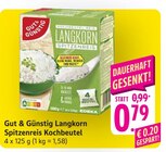 Aktuelles Langkorn Spitzenreis Kochbeutel Angebot bei E center in Mannheim ab 0,79 €