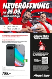 MediaMarkt Saturn Prospekt für Weil am Rhein: "NEUERÖFFNUNG", 8 Seiten, 25.09.2025 - 04.10.2025
