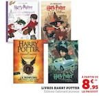 Livres Harry Potter - Éditions Gallimard jeunesse à 8,95 € dans le catalogue Super U