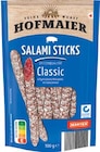 Salami Sticks Classic im Angebot bei Netto Marken-Discount in Lippstadt Salami Sticks Classic Angebote von HOFMAIER bei Netto Marken-Discount Lippstadt für 1,89 €