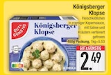 Königsberger Klopse von GUT&GÜNSTIG im aktuellen EDEKA Prospekt für 2,49 €