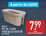 Promo Pot de fleurs pour balustrade à 7,99 € dans le catalogue Aldi à Limoges