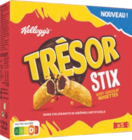 Trésor stix chocolat noisette - Kellogg's à 2,19 € dans le catalogue Aldi