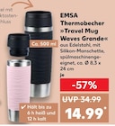 Thermobecher »Travel Mug Waves Grande« von EMSA im aktuellen Kaufland Prospekt für 14,99 €