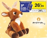 Peluche daim assis - ANIMA dans le catalogue JouéClub