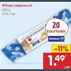 Pfälzer Leberwurst im Netto Marken-Discount Prospekt Pfälzer Leberwurst von im aktuellen Netto Marken-Discount Prospekt für 1,49 €