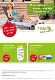 Aktueller mea - meine apotheke Apotheken Prospekt mea - meine apotheke Prospekt mit 1 Seite